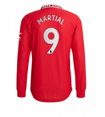 Manchester United Anthony Martial #9 Hjemmedrakt 2022-23 Langermet